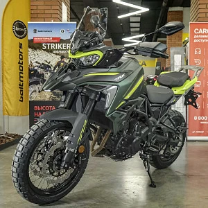 Мотоцикл Benelli TRK 702X (зеленый/черный) 2026г.